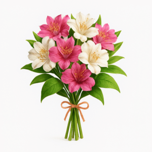 Cutie cu flori delicate